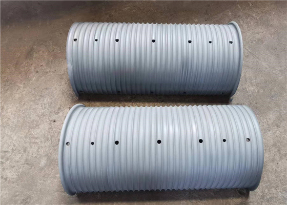 Sistema Lebus de acero al carbono Sombreras de tambor de tornillo a media división para equipos de elevación