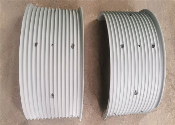 Acero al carbono Lebus Sleeve Half Split para grúa Gancho Tambor cuerda de alambre de enrollamiento
