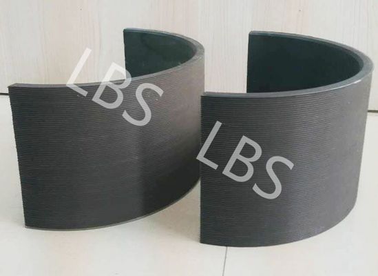 Rotación derecha izquierda del petróleo de la manga de Lebus del acero de carbono del torno costero de la grúa