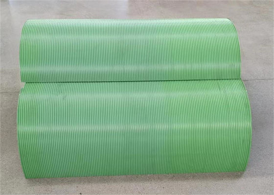 Acero de alta resistencia de gran diámetro con mangas ranuradas para tambor de gancho