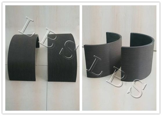 Maquinaria acanalada Lebus de nylon de la ingeniería del tambor del polímero para alzar el torno