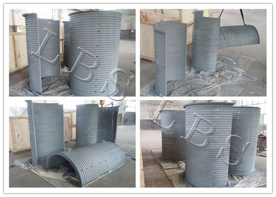 El tambor de cuerda de alambre en diferentes condiciones de trabajo