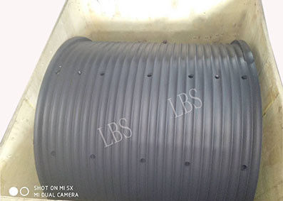 Cárters de tambor de la manga de OEM/ODM Lebus con el diámetro 900m m y la longitud 1250m m