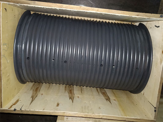 Gris de elevación de la cuerda de alambre de la separación de la manga del surco de las libras de la libra del mecanismo